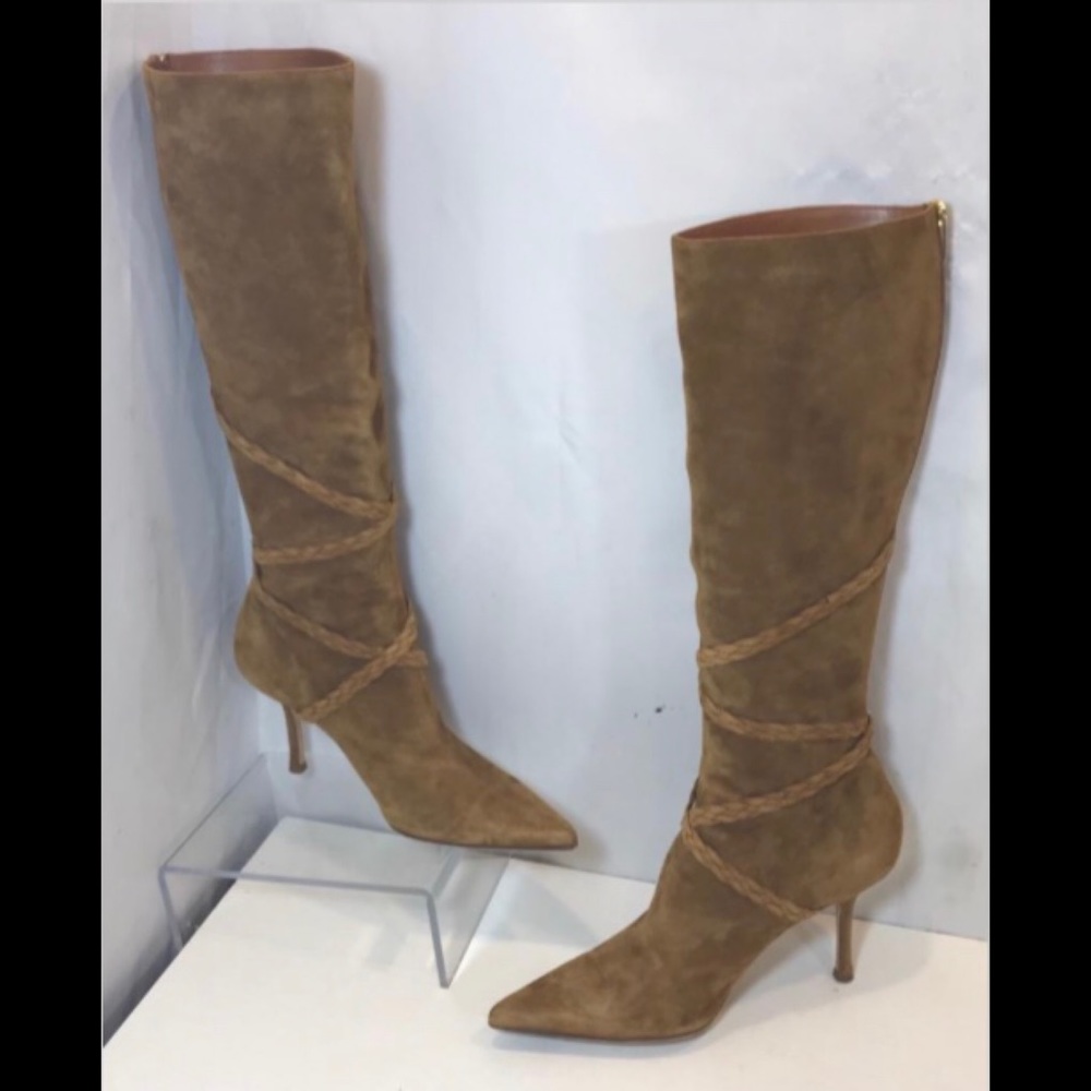 JIMMY CHOO Kelsey Knee High Boots - Picture 3 of 12